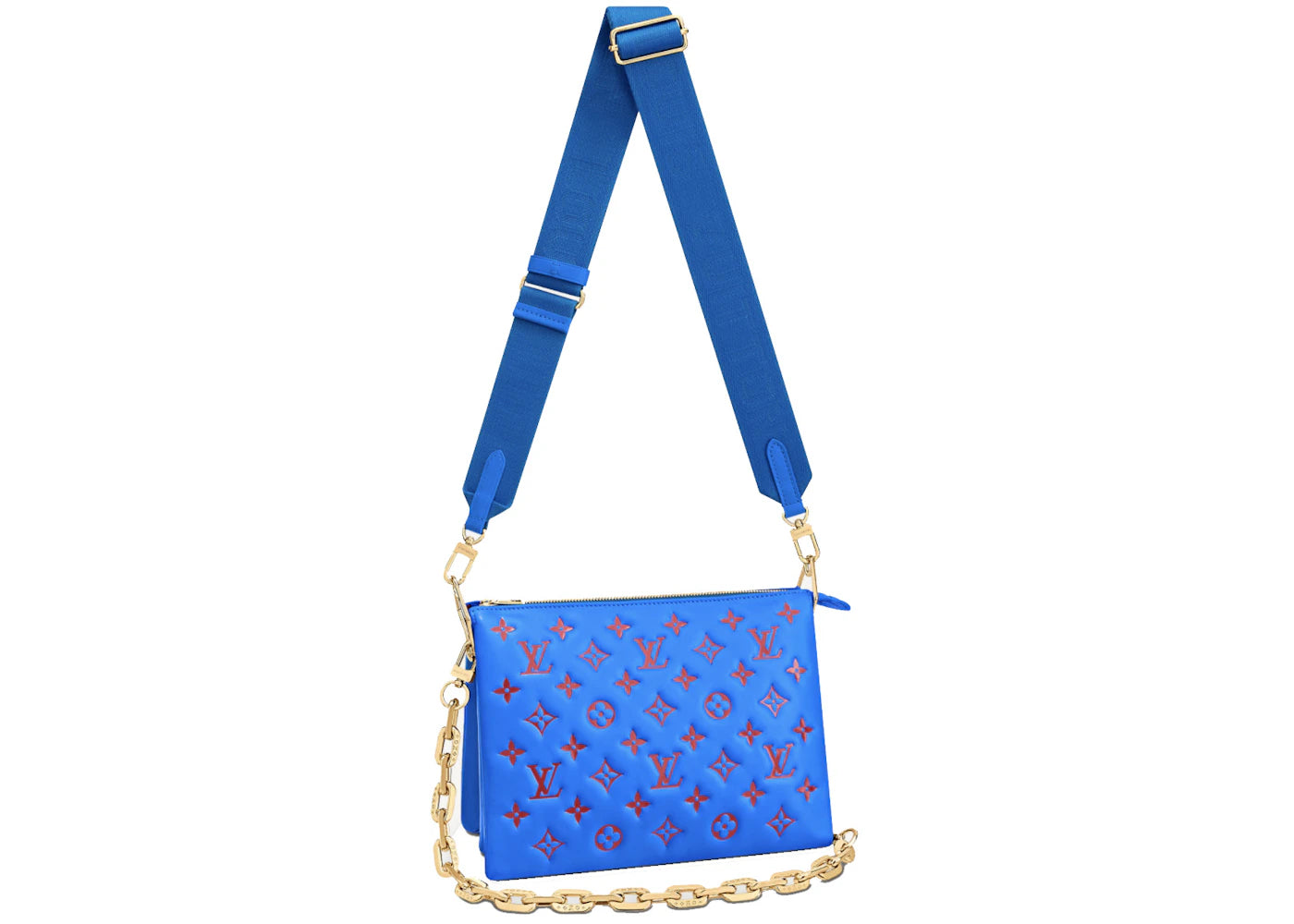 Louis Vuitton Coussin PM Blue/Red