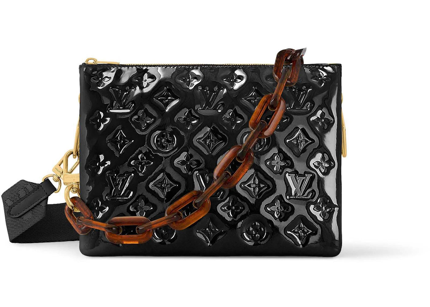 Louis Vuitton Coussin PM Glazed Black