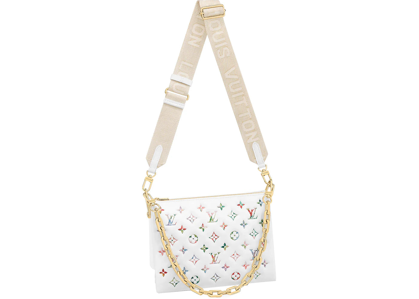 Louis Vuitton Coussin PM White