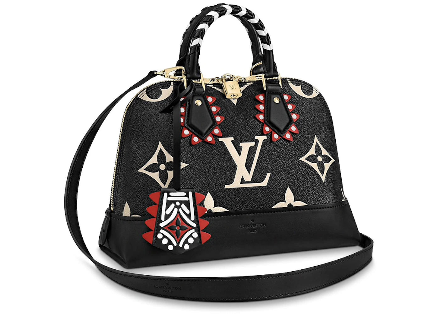 Louis Vuitton Crafty Alma PM Black