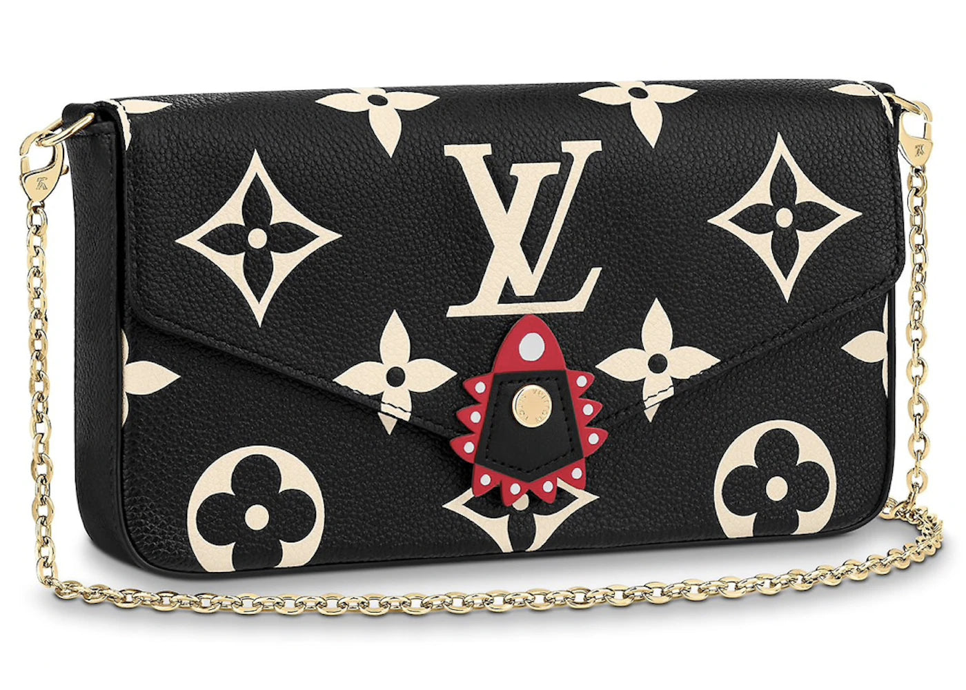 Louis Vuitton Crafty Felicie Pochette Black