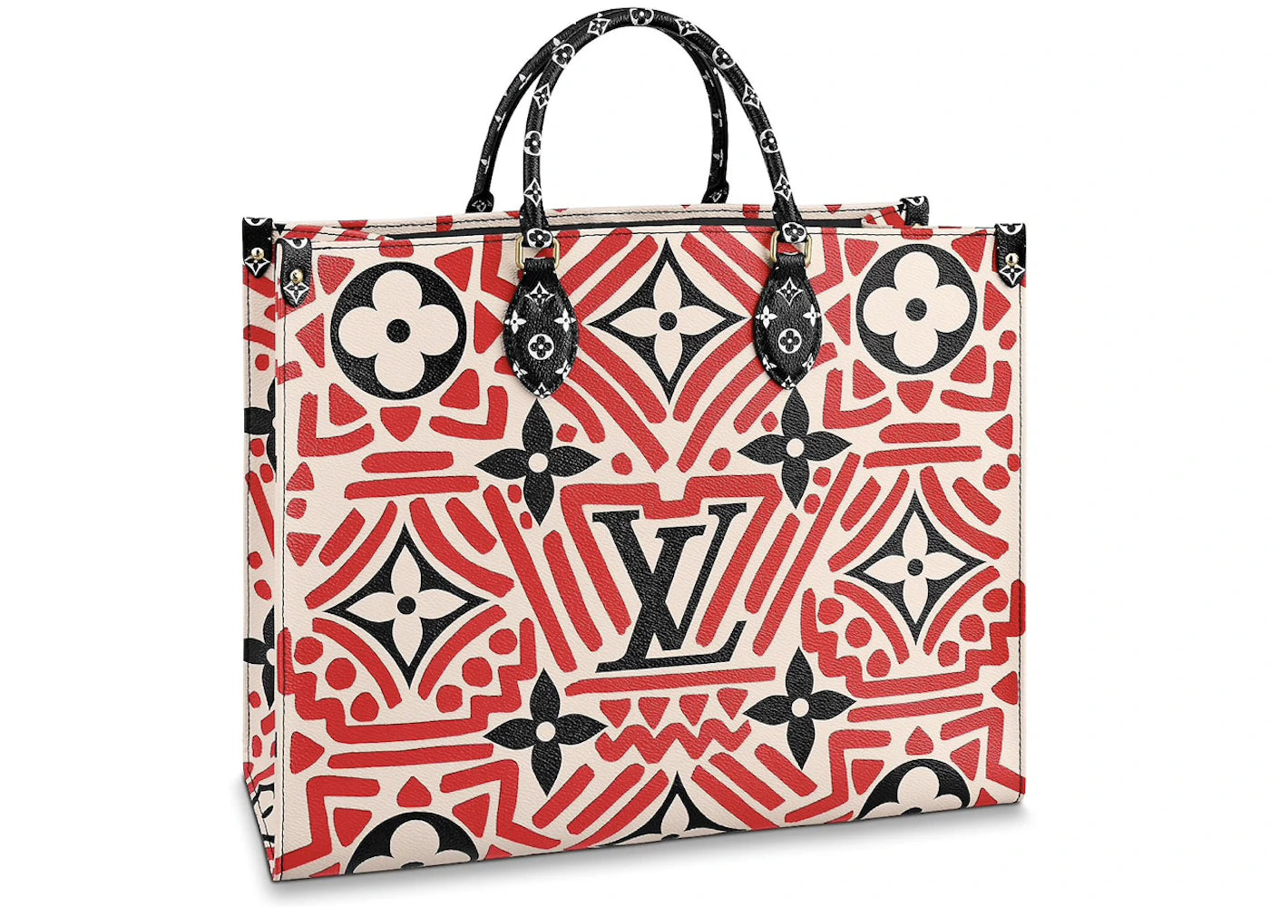 Louis Vuitton Crafty Onthego GM Cream/Red