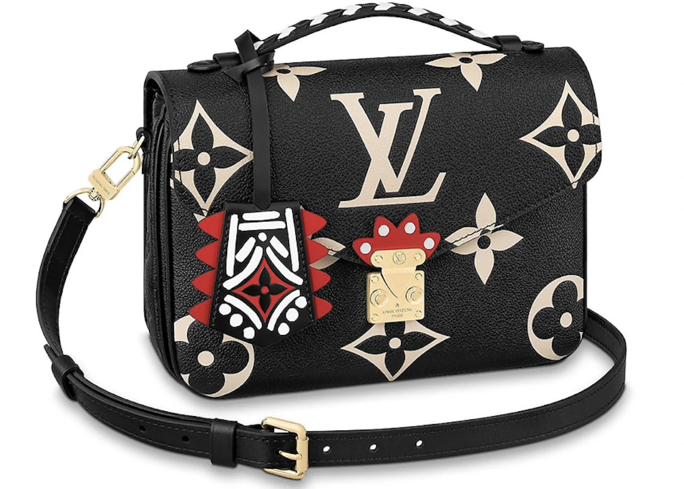 Louis Vuitton Crafty Pochette Metis Black