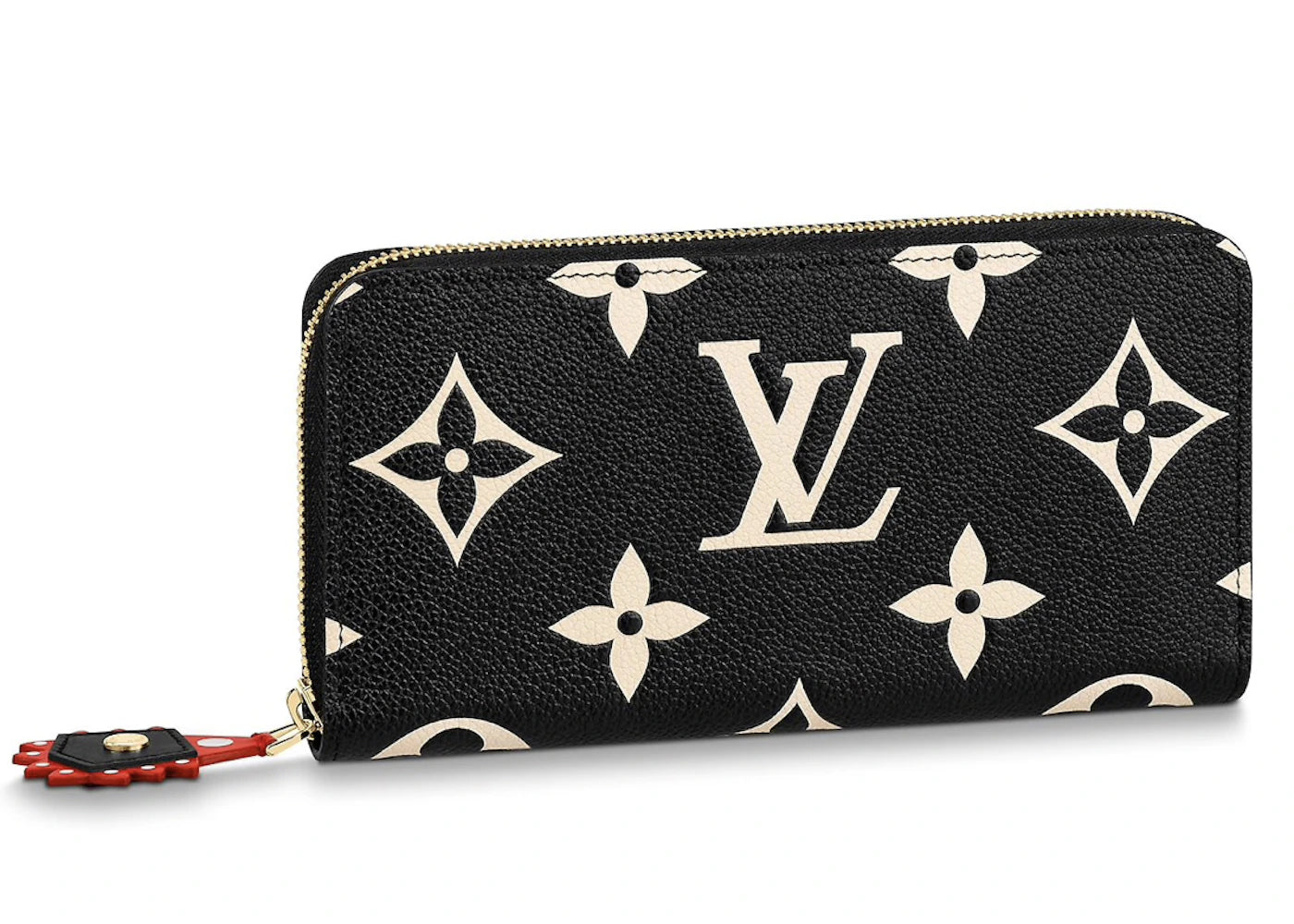 Louis Vuitton Crafty Zippy Wallet (12 Card Slot) Black