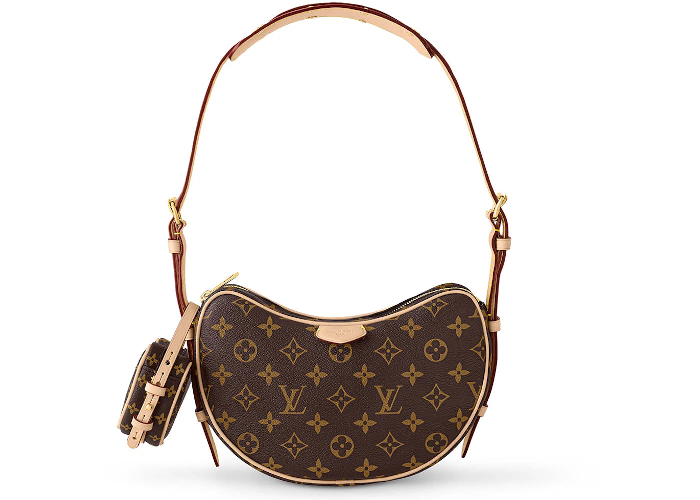 Louis Vuitton Croissant MM Brown Monogram