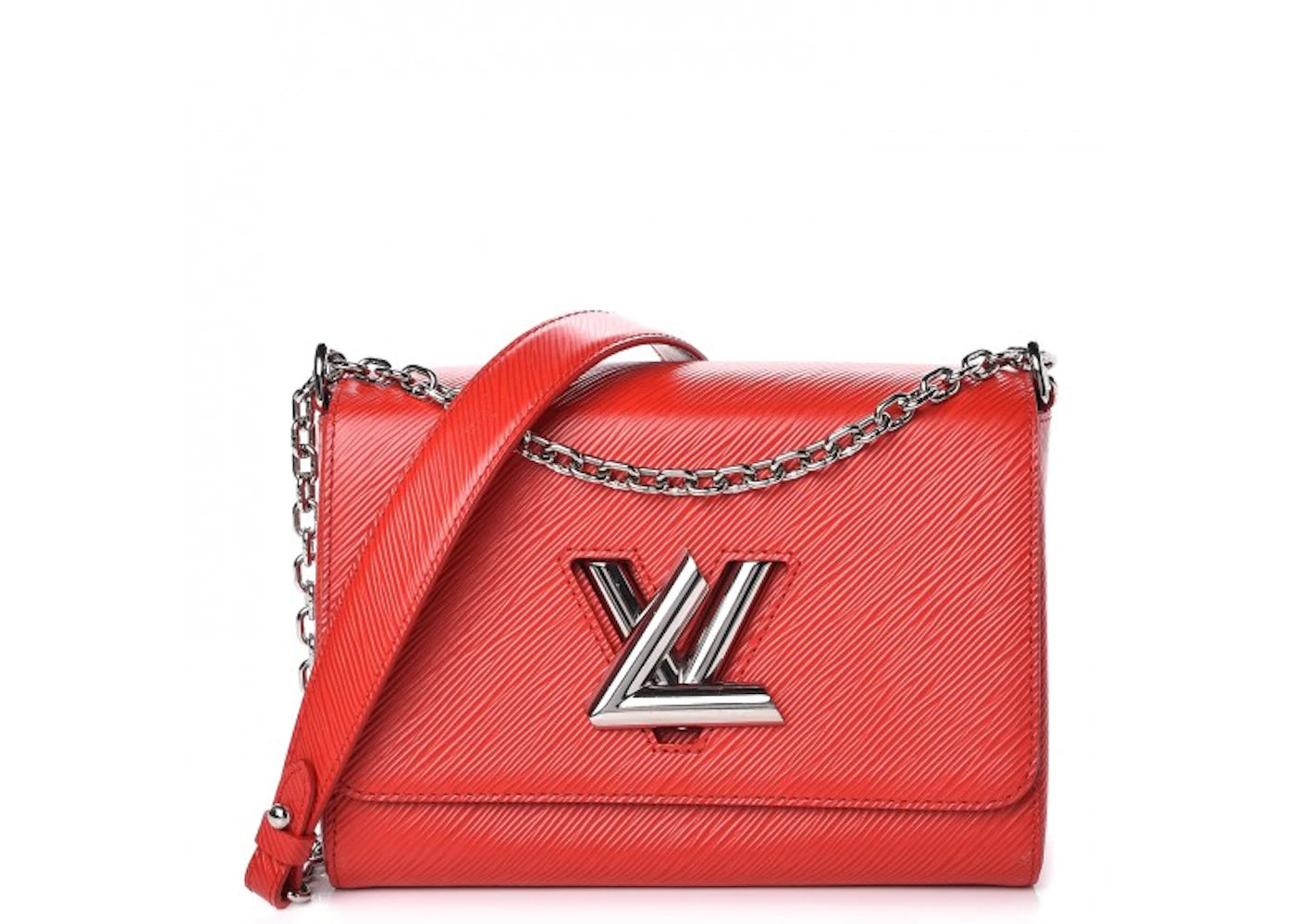 Louis Vuitton Crossbody Twist Epi MM Coquelicot