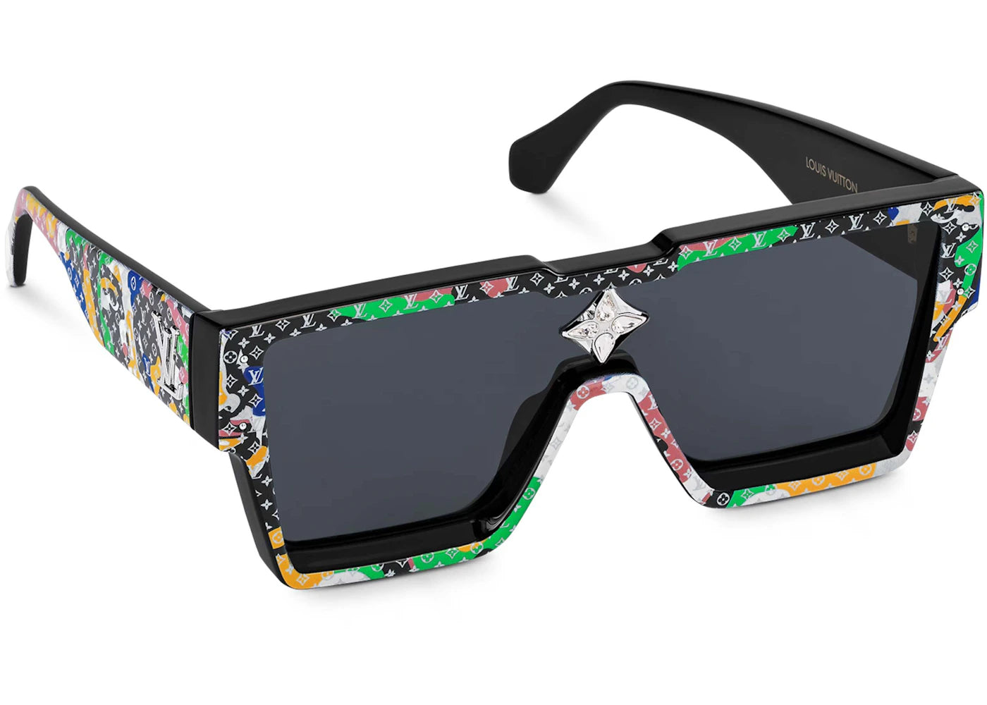 Louis Vuitton Cyclone Mask Sunglasses Multicolor (Z2031E)
