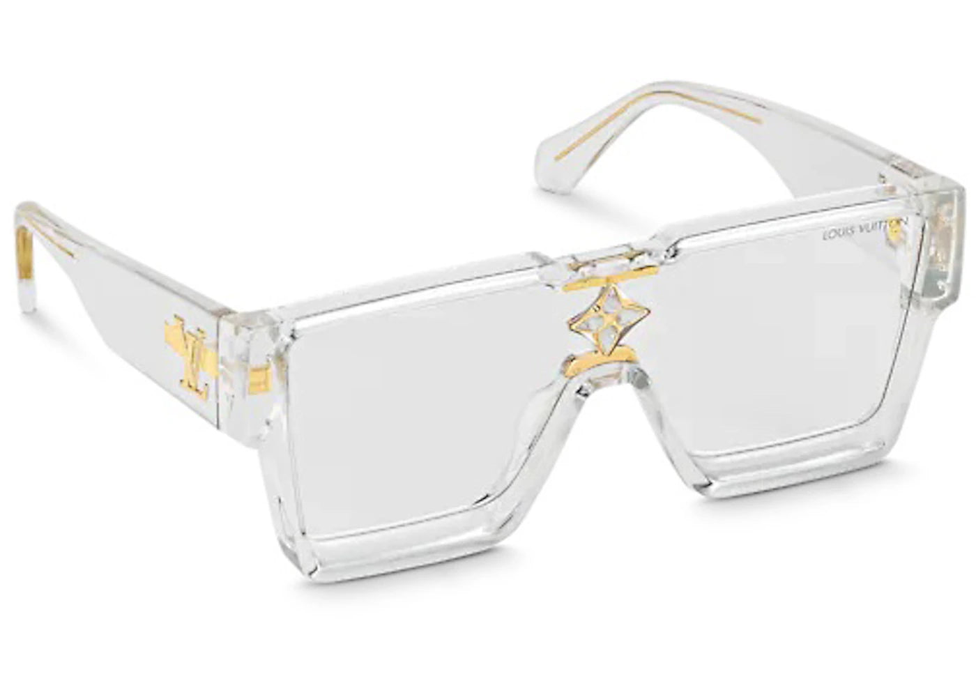 Louis Vuitton Cyclone Sunglasses Transparent