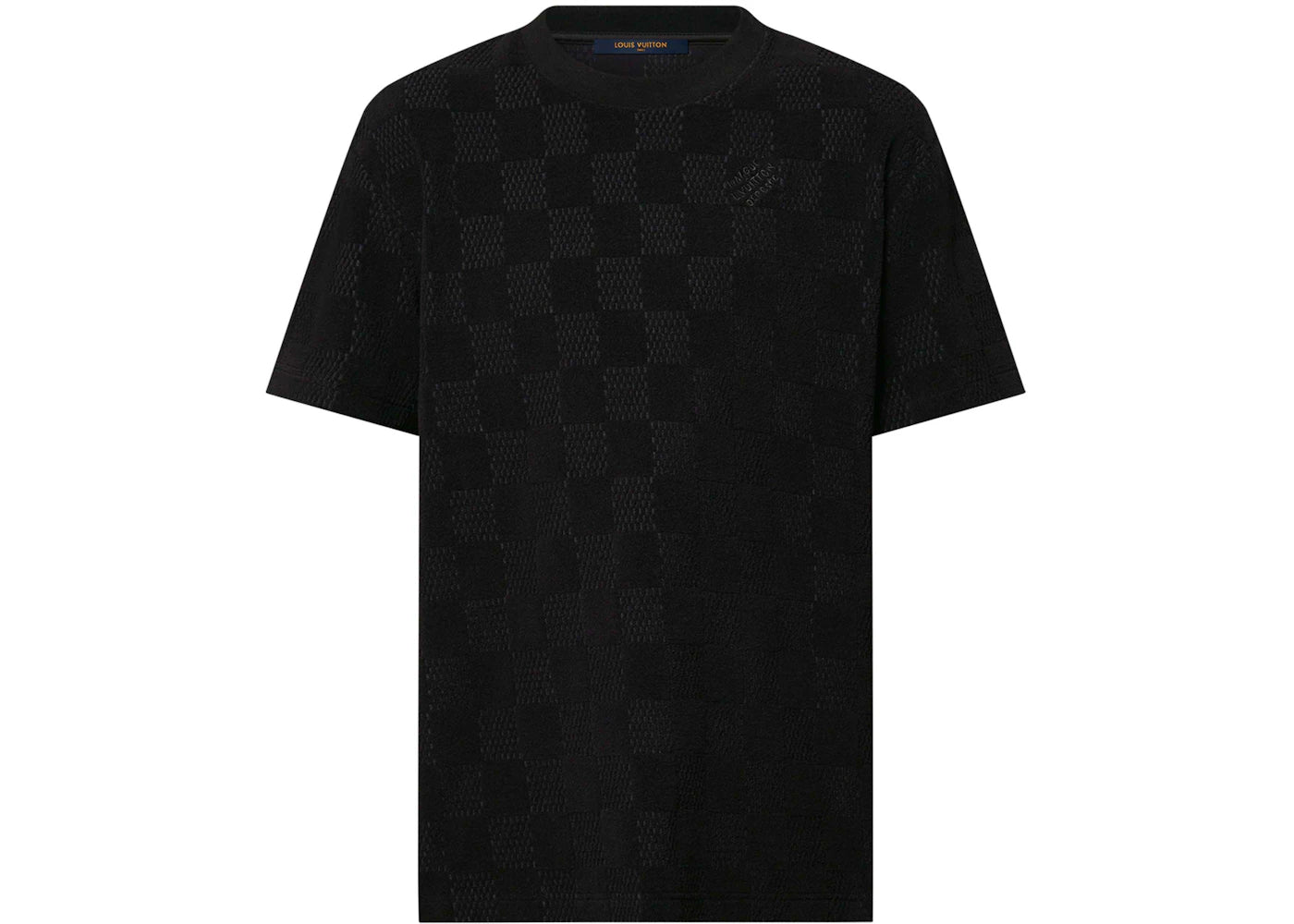 Louis Vuitton Damier French Terry Cotton T-shirt Meteorite