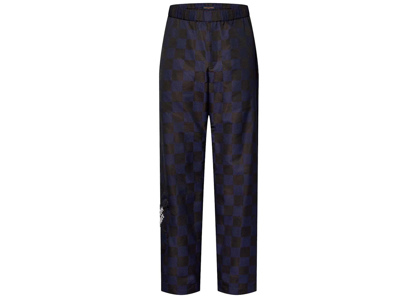 Louis Vuitton Damier Pop Nylon Travel Pants Classic Blue