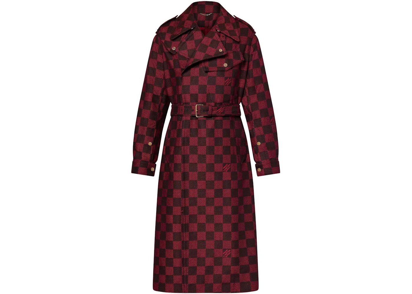 Louis Vuitton Damier Utility Coat Black/Red