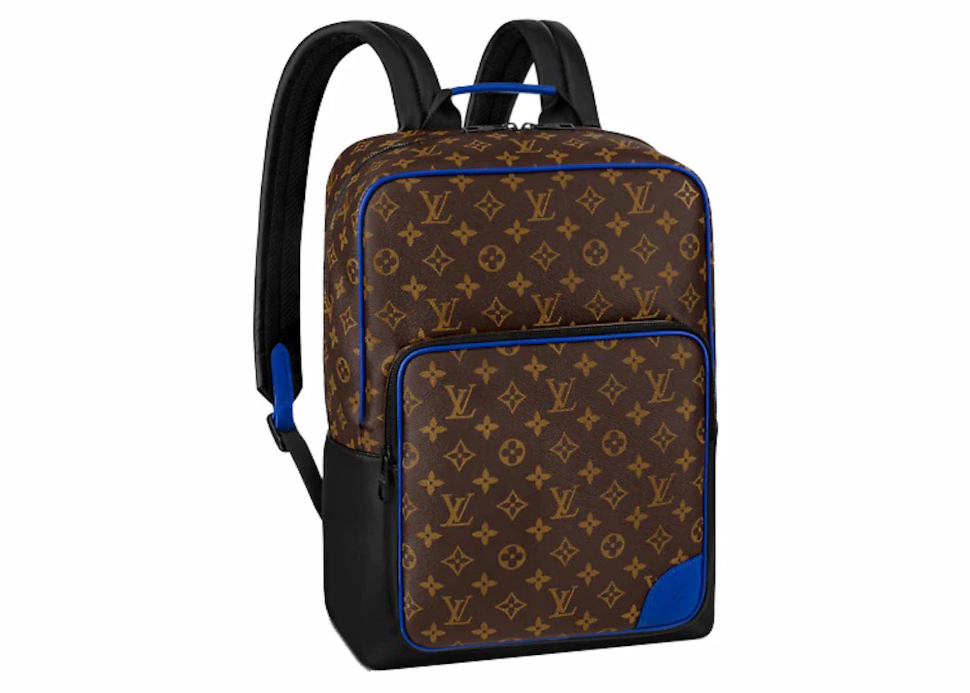 Louis Vuitton Dean Backpack Monogram Macassar Blue