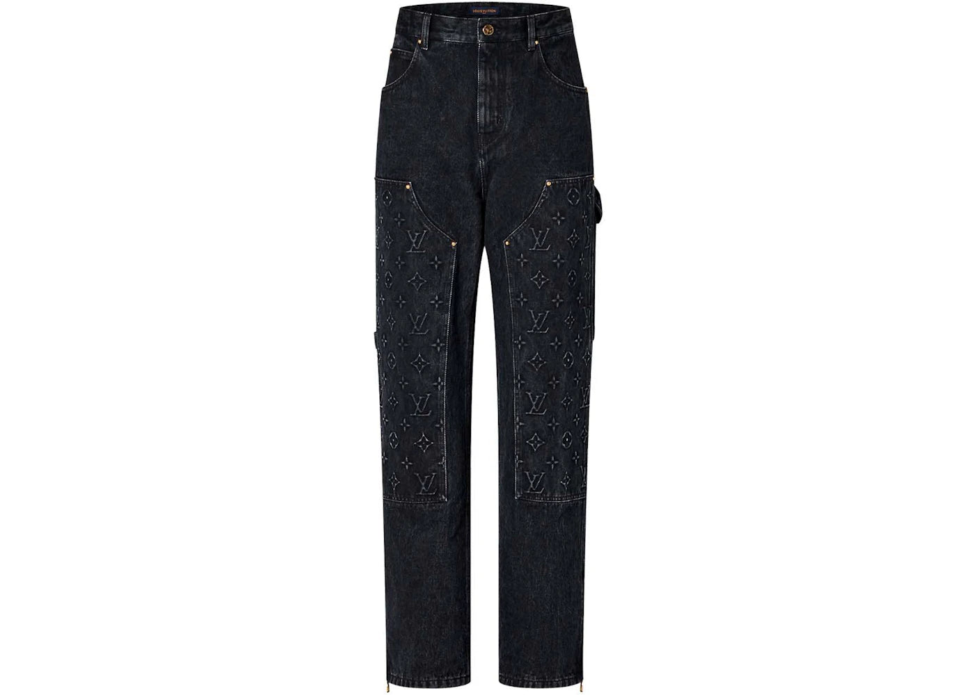 Louis Vuitton Denim Carpenter Jean Black