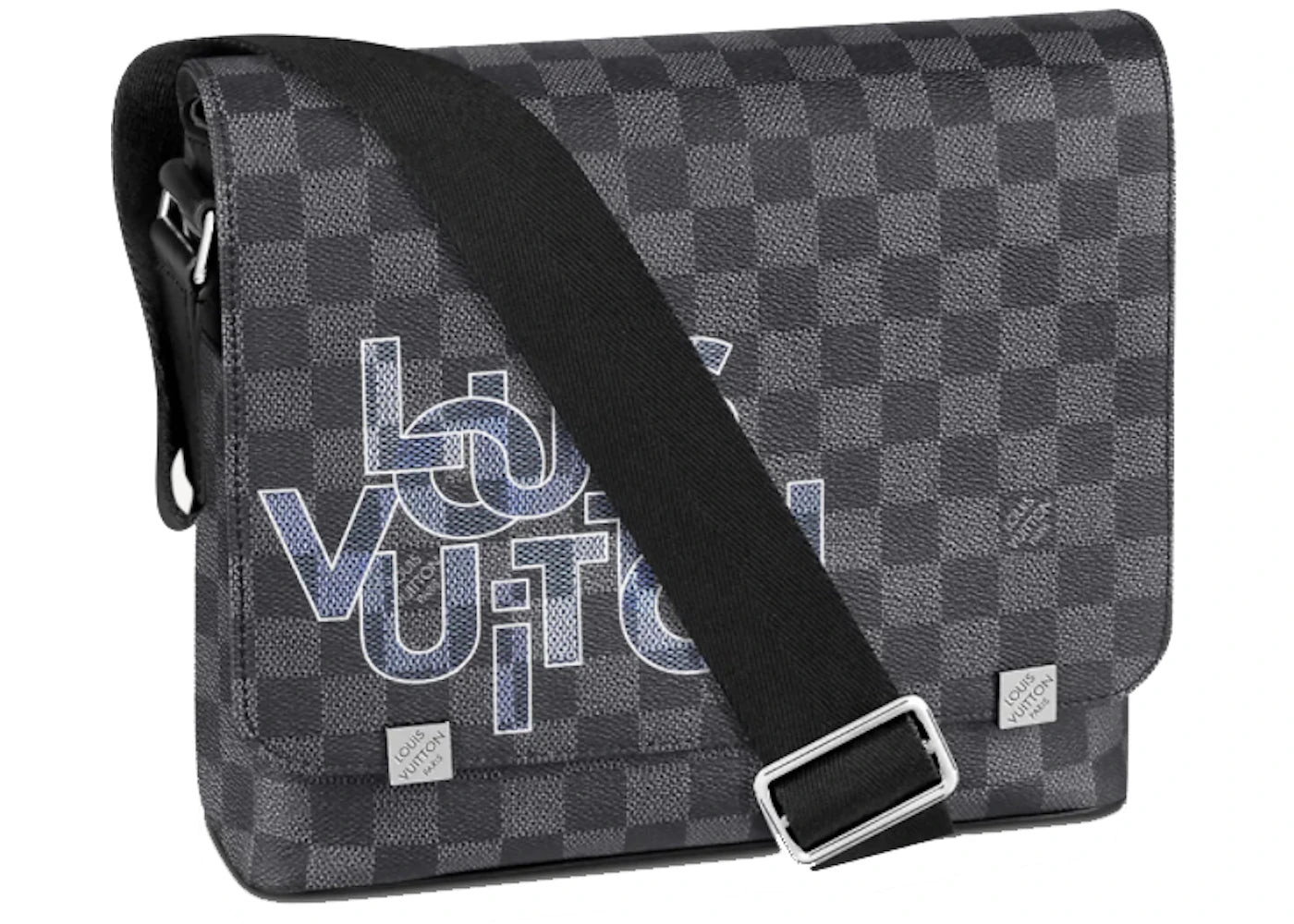 Louis Vuitton District Messenger PM Damier Graphite