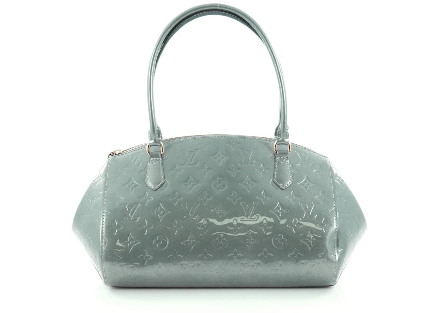 Louis Vuitton Dome Bag Sherwood Monogram Vernis GM Teal