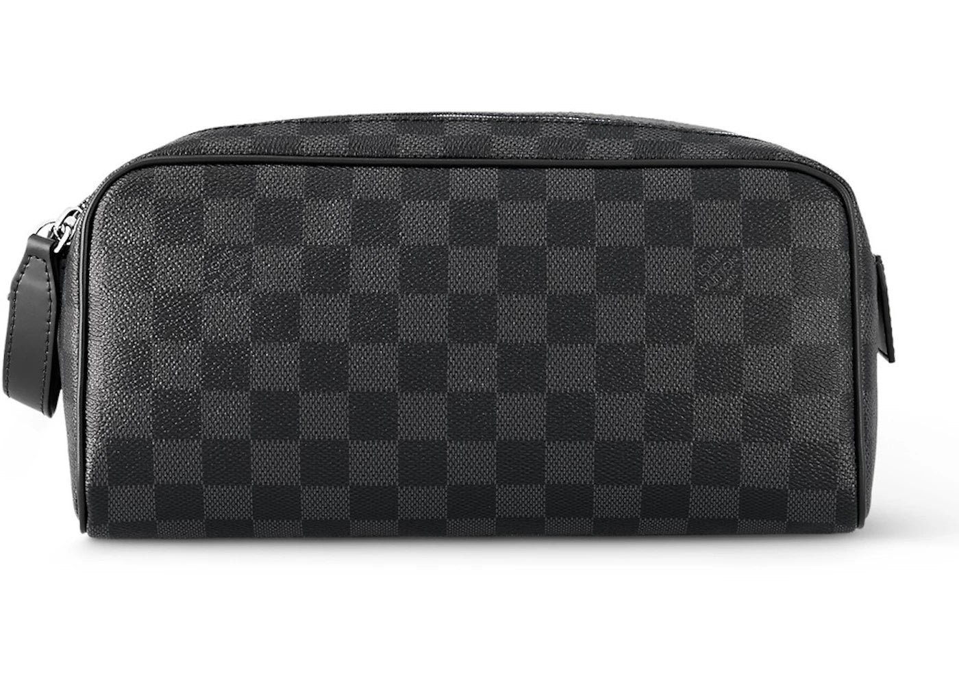 Louis Vuitton Dopp Kit Toilet Pouch Damier Graphite Canvas