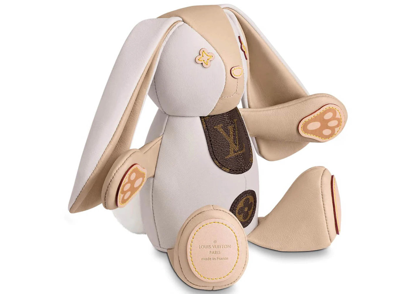 Louis Vuitton Doudou Lewis Rabbit Monogram Beige