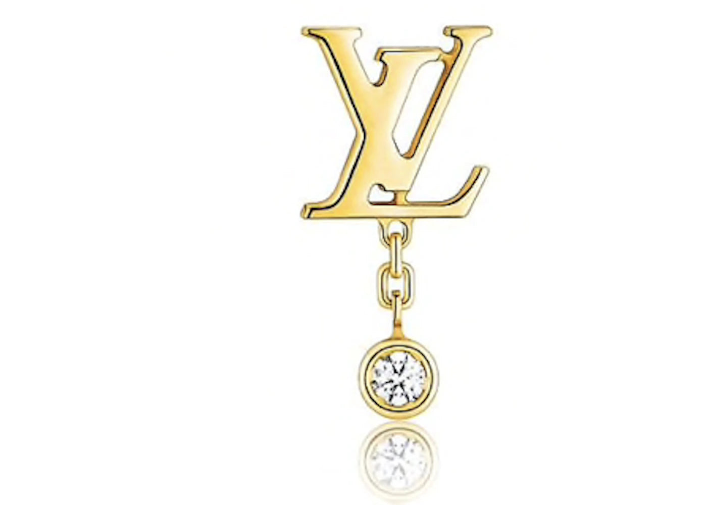 Louis Vuitton Ear Stud Idylle Blossom LV Yellow Gold