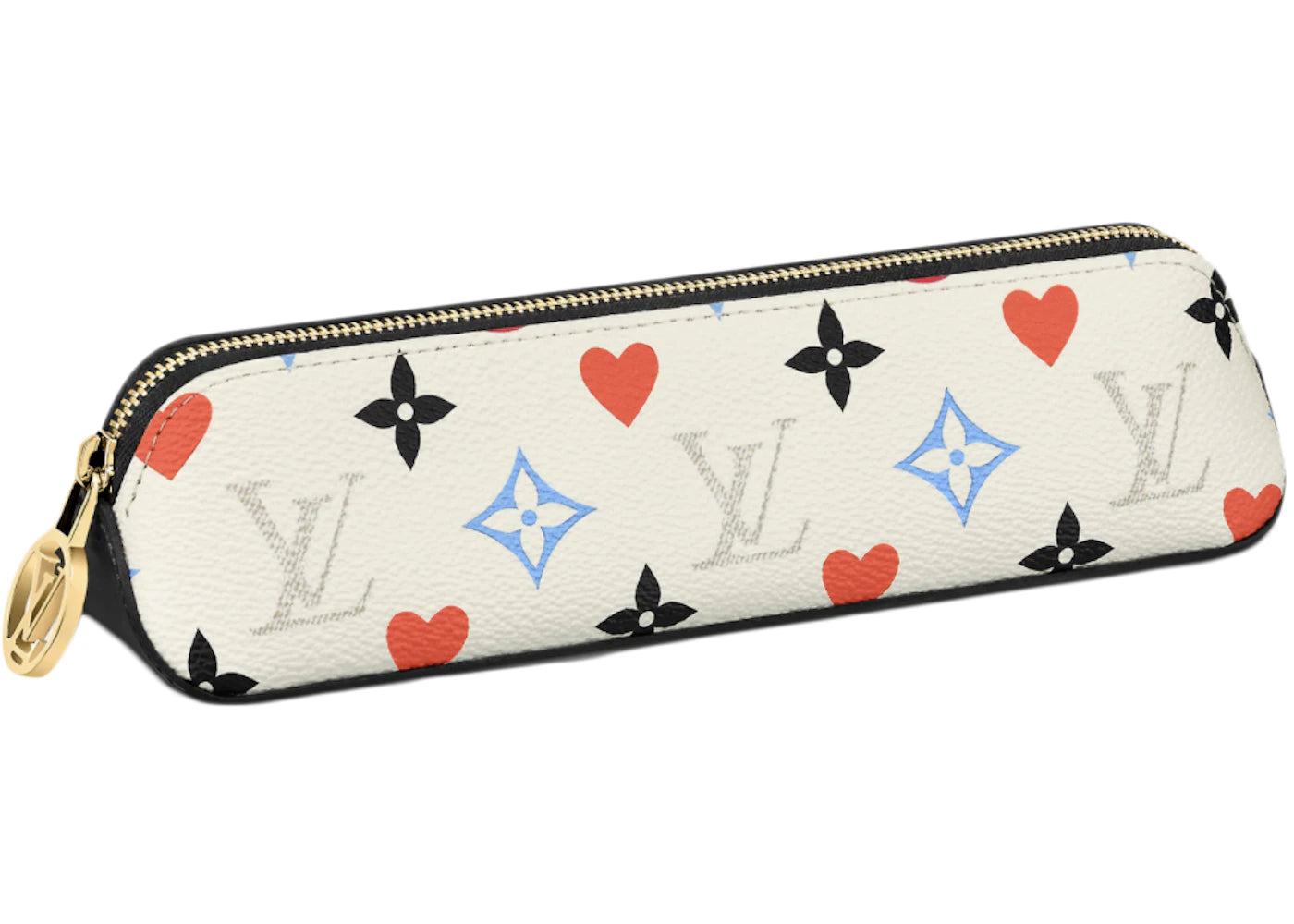 Louis Vuitton Elizabeth Pencil Pouch Game On White