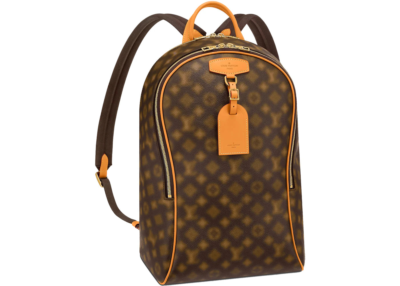 Louis Vuitton Ellipse Backpack Blurry Monogram Brown