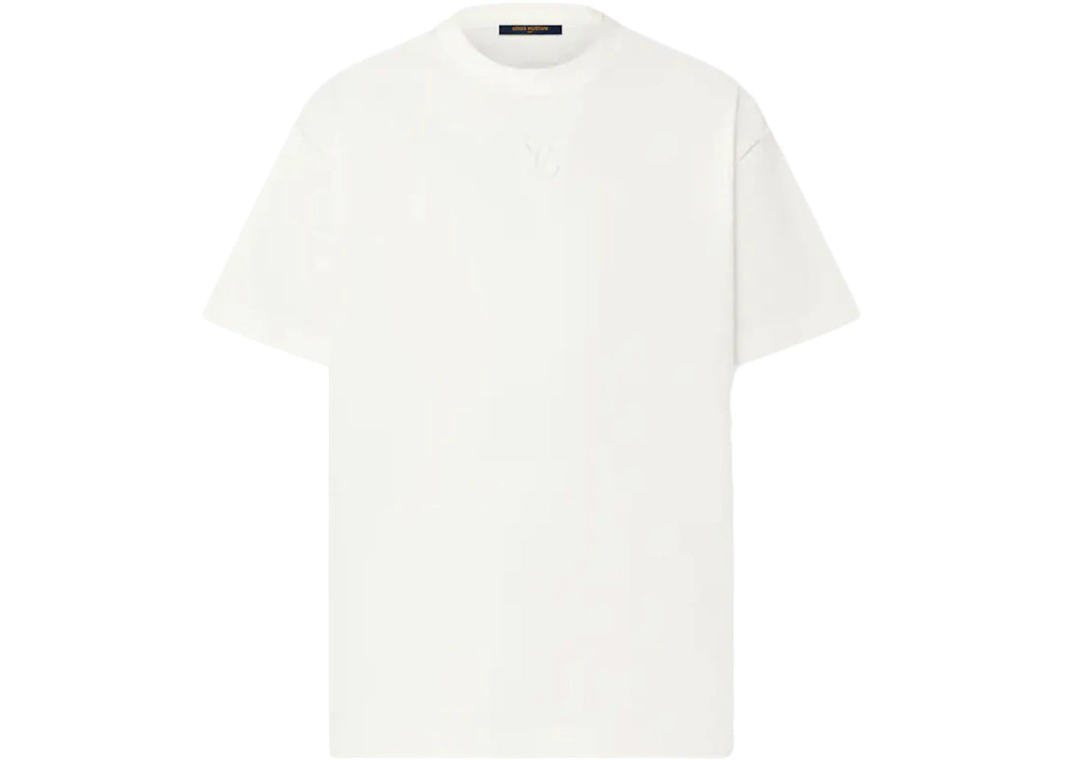 Louis Vuitton Embossed LV T-Shirt Blanc Optique White