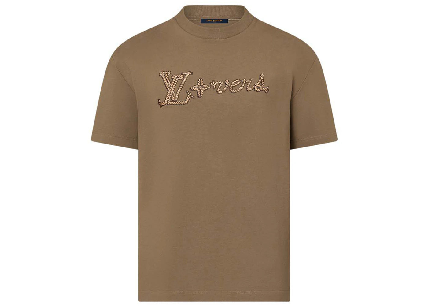 Louis Vuitton Embroidered Signature Cotton T-Shirt Kangaroo