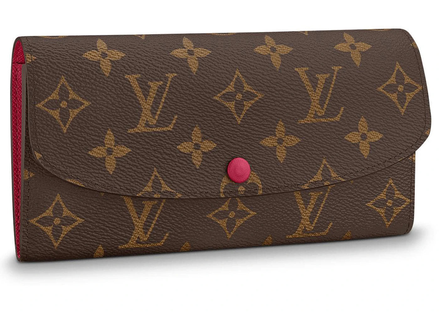 Louis Vuitton Emilie Wallet Monogram Fuchsia