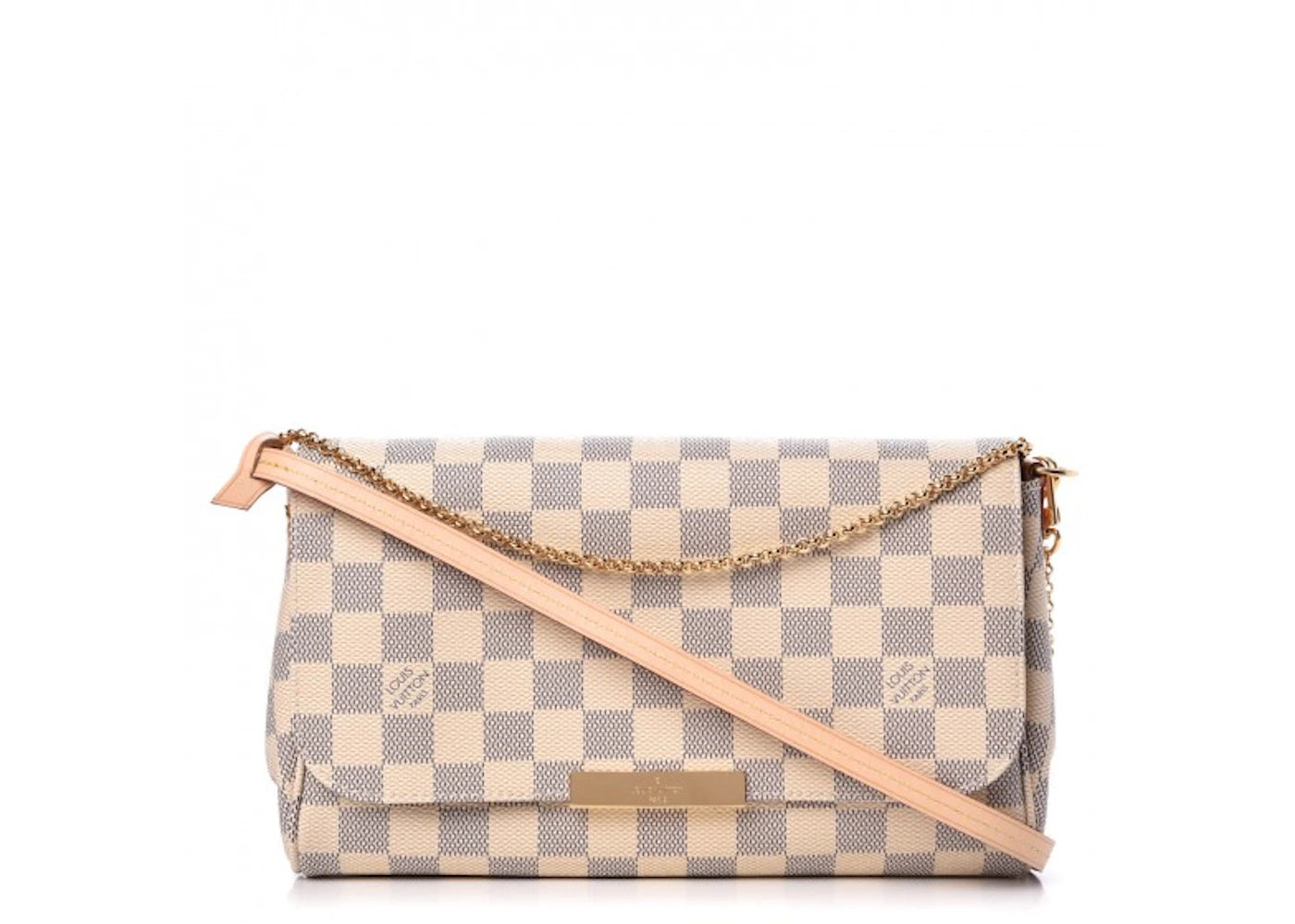 Louis Vuitton Favorite Damier Azur MM White/Blue