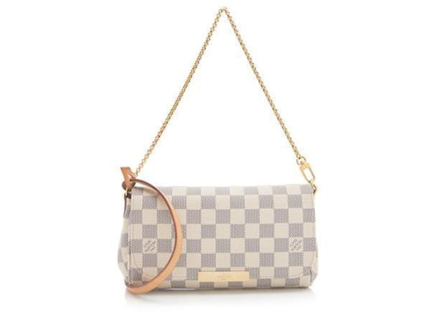 Louis Vuitton Favorite Damier Azur PM White/Blue