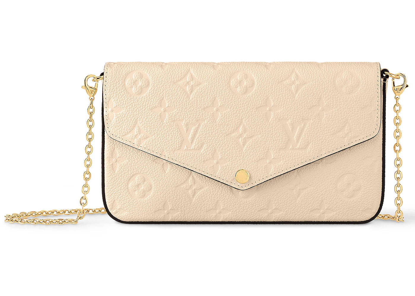 Louis Vuitton Felicie Pochette Cream