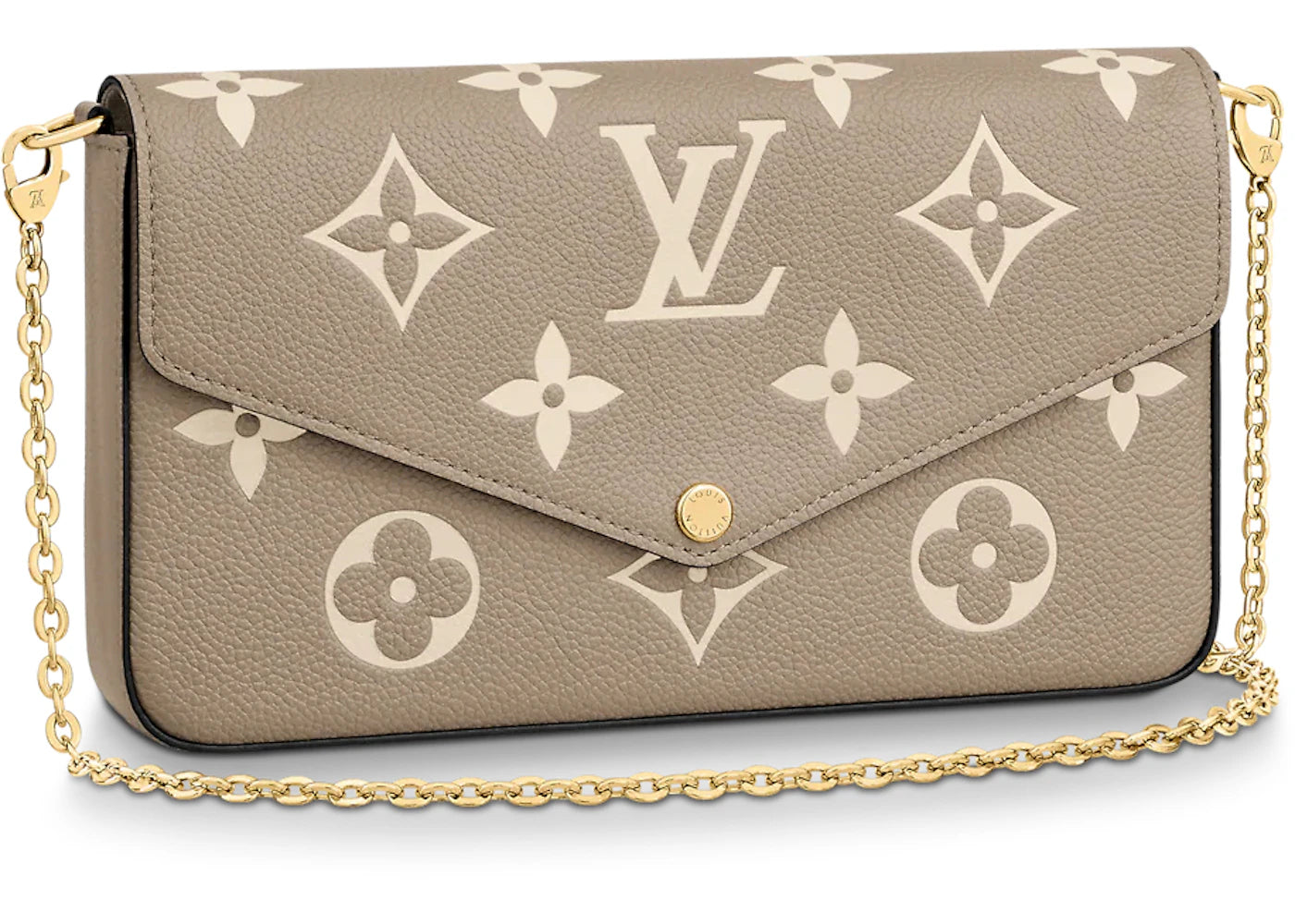 Louis Vuitton Felicie Pochette Dove/Cream