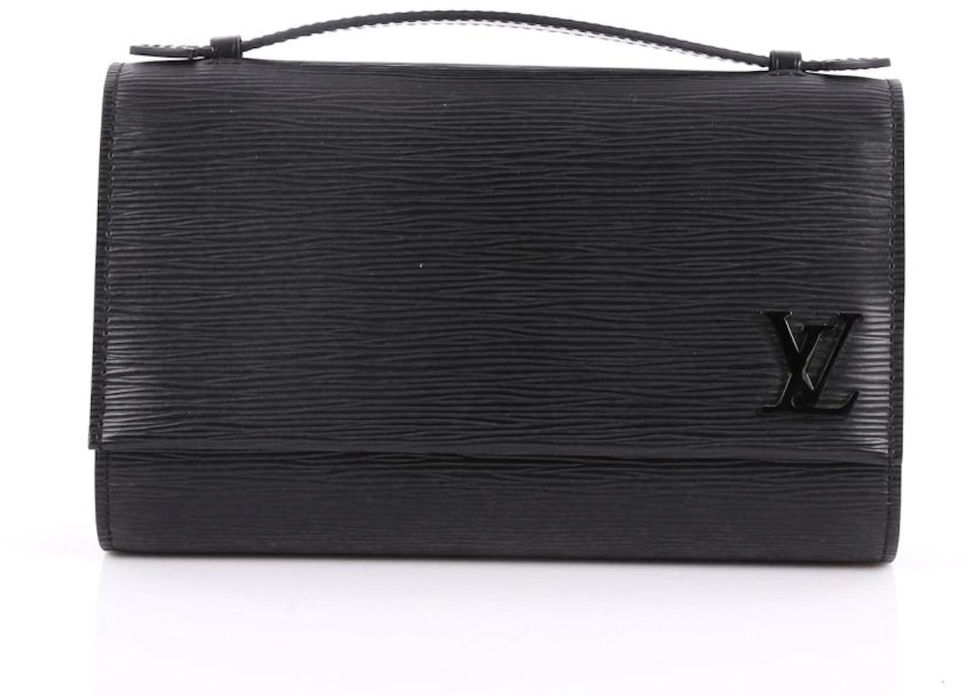 Louis Vuitton Flap Clery Epi Black