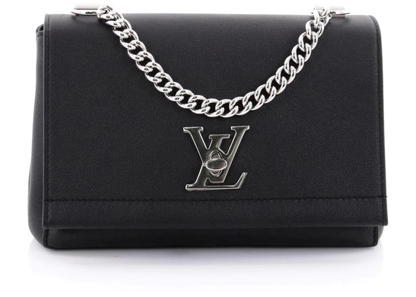 Louis Vuitton Flap Lockme II BB Black