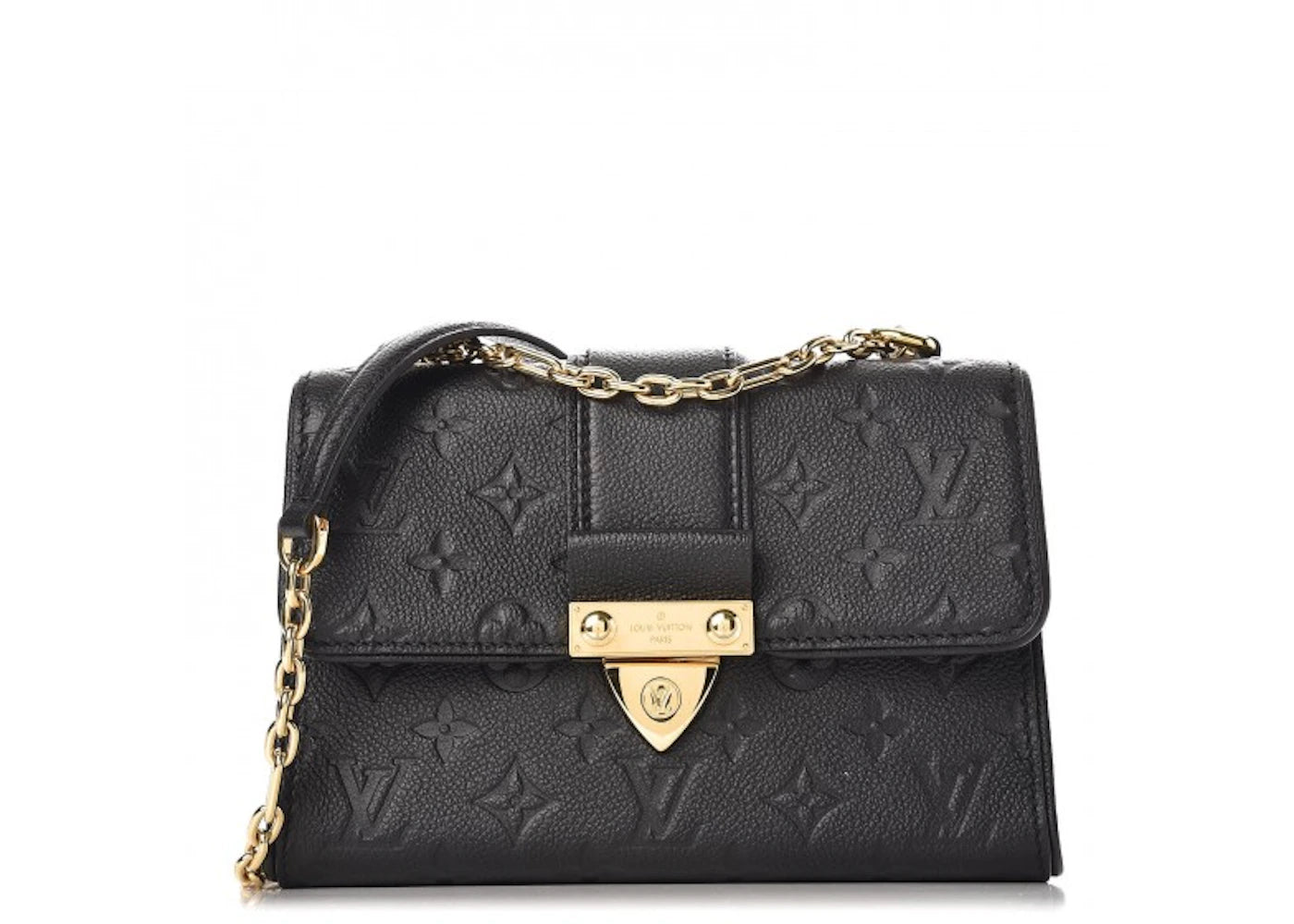 Louis Vuitton Flap Saint Sulpice Monogram Empreinte BB Noir Black