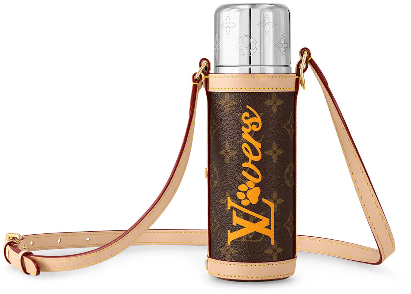 Louis Vuitton Flask Holder LV Vers Monogram