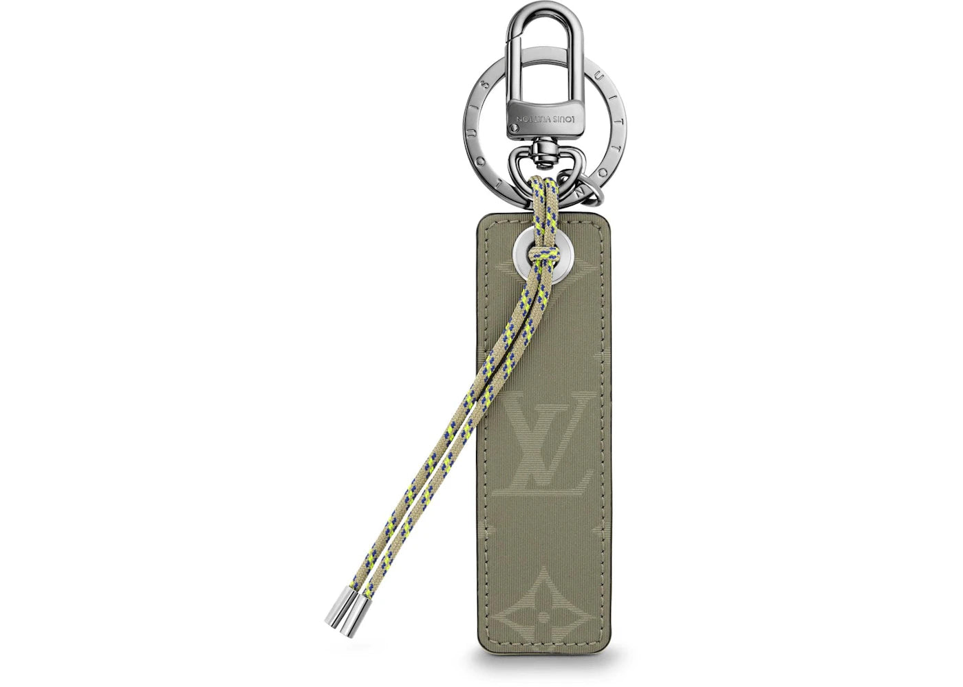 Louis Vuitton Fluo Tab Bag Charm and Key Holder Monogram Grey