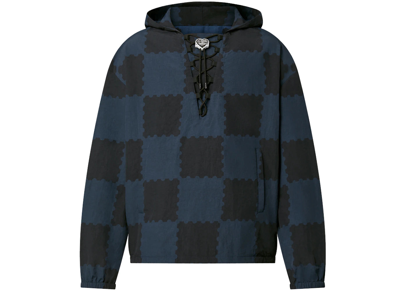 Louis Vuitton x Nigo Giant Damier Laces Windbreaker Dark Ocean