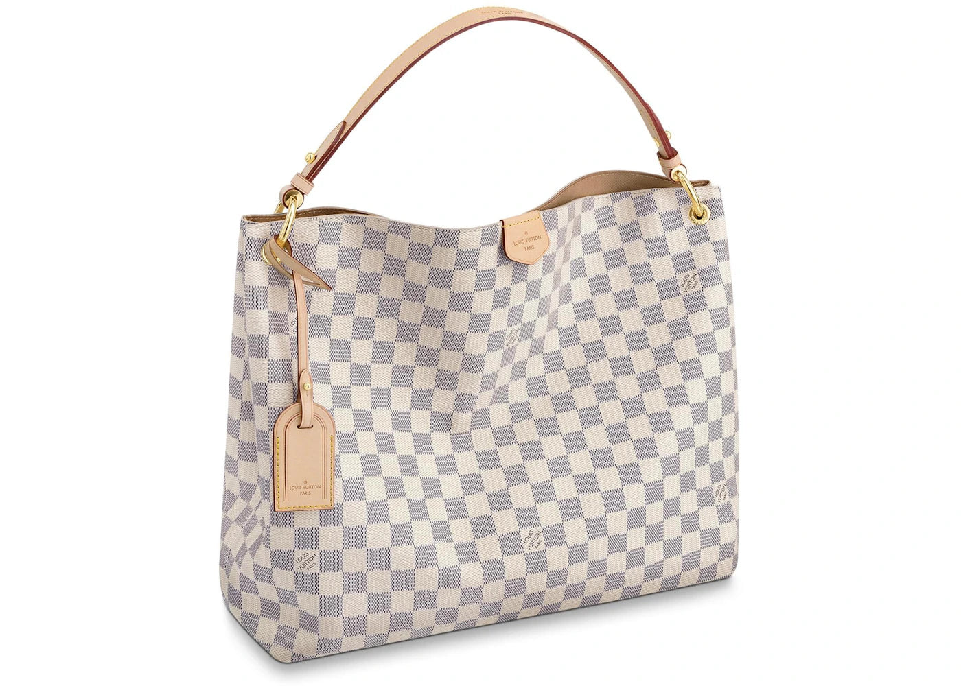 Louis Vuitton Graceful Damier Azur MM Beige