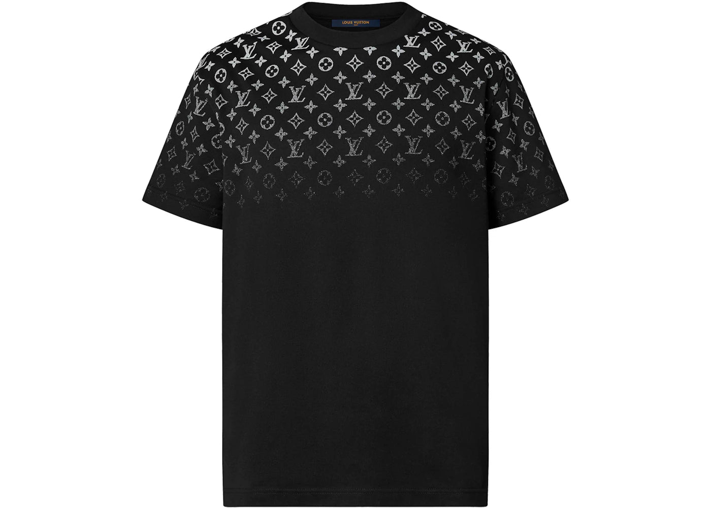 Louis Vuitton Gradient Cotton T-shirt Black/White