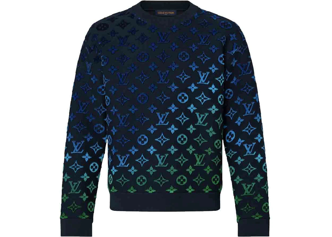 Louis Vuitton Gradient Monogram Fil Coup Sweatshirt Multicolor