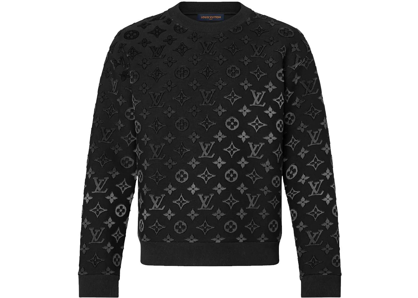 Louis Vuitton Gradient Monogram Fil Coupe Sweatshirt Multicolor