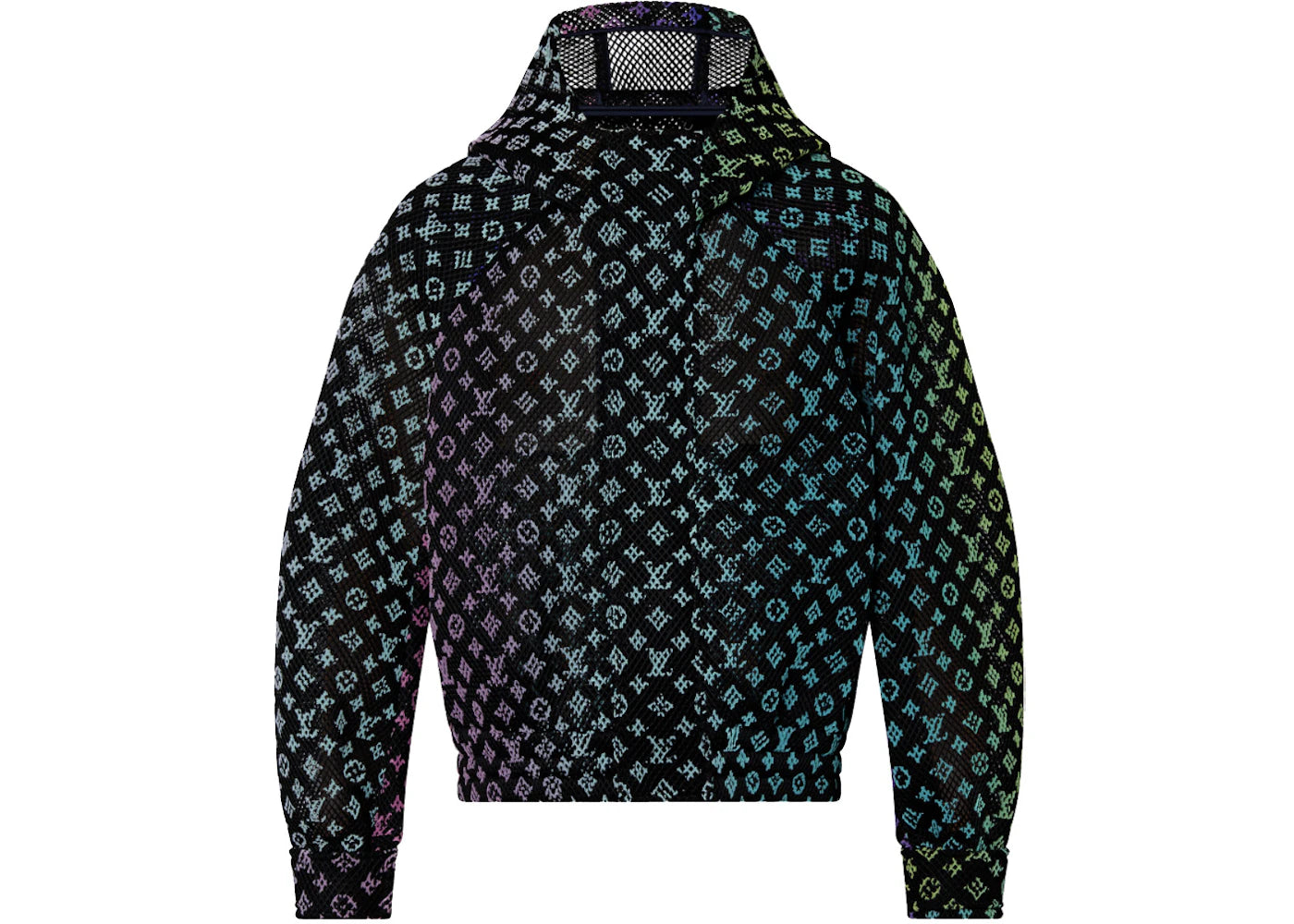 Louis Vuitton Gradient Monogram Mesh Blouson Black
