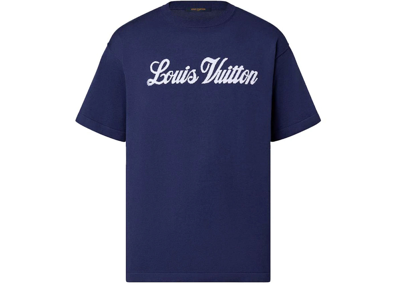 Louis Vuitton Graphic Short-Sleeved Crewneck Indigo