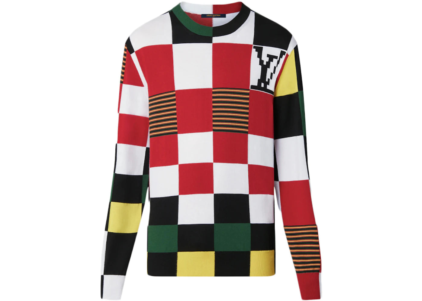 Louis Vuitton Intarsia Pullover Multicolor