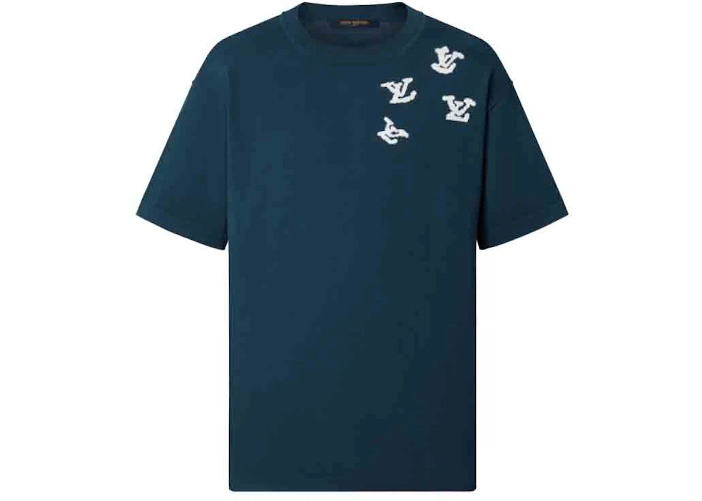 Louis Vuitton Jazz Trumpeter Signature Crewneck Bleu Graphique