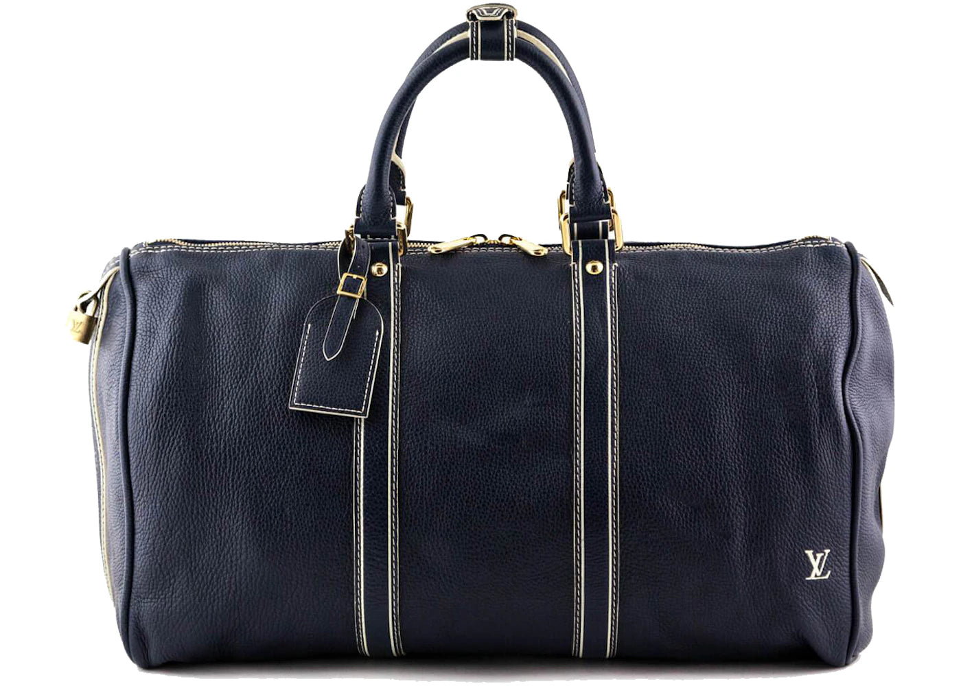 Louis Vuitton Keepall 50 Tobago Navy Blue