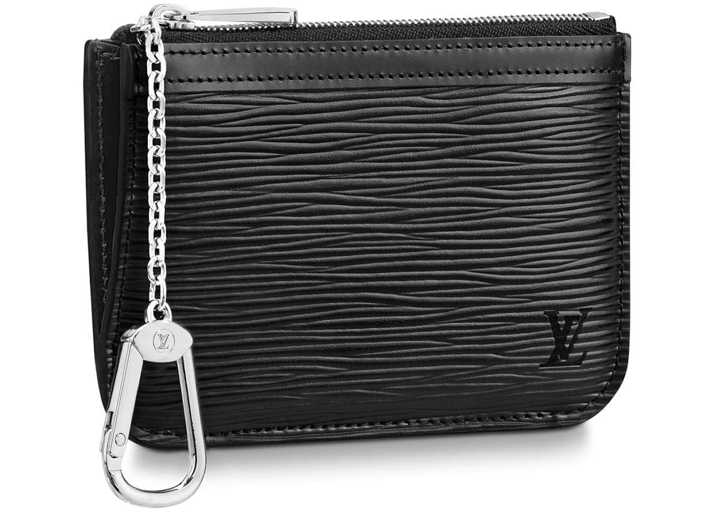 Louis Vuitton Key Pouch Epi Black