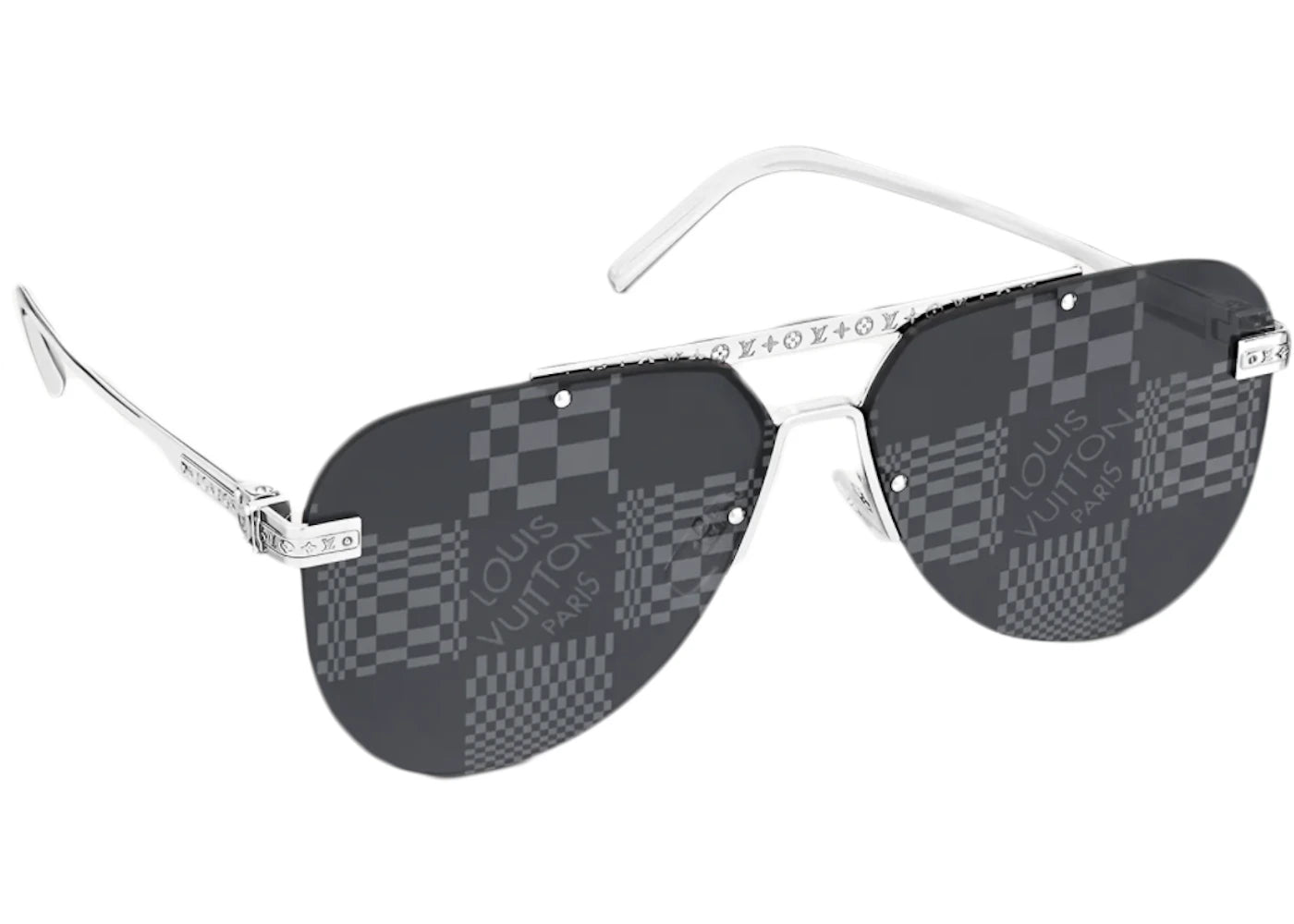 Louis Vuitton LV Ash Sunglasses Silver