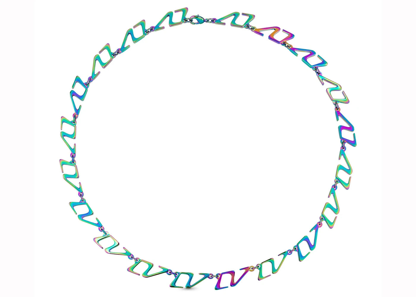 Louis Vuitton 2054 Chain Necklace Rainbow