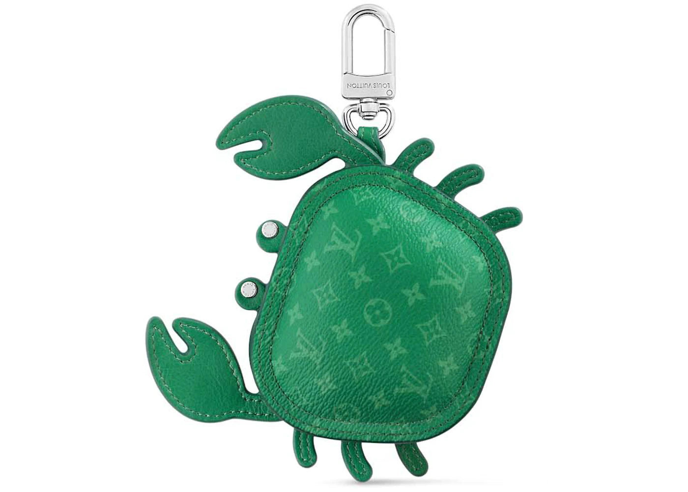 Louis Vuitton LV Crab Bag Charm Green